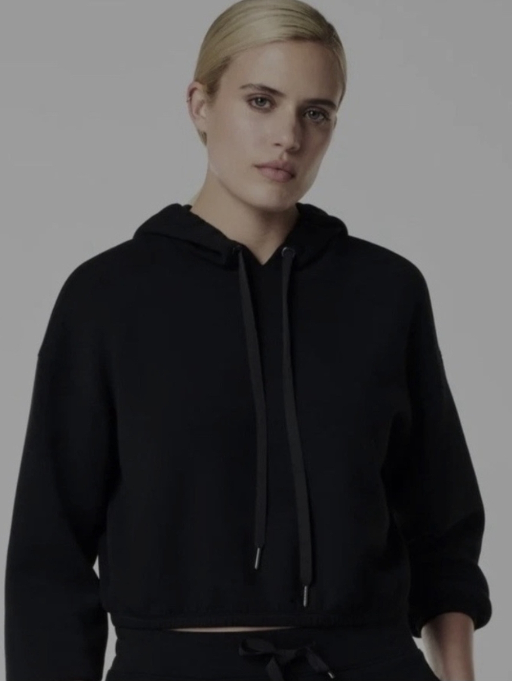Spanx AirEssentials Cinched Hoodie Black S